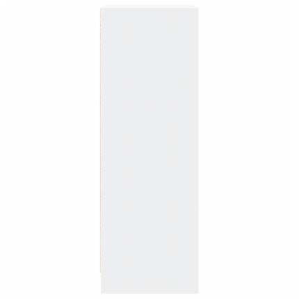 Credenza con LED Bianca 42,5x34x100 cm in Legno Multistrato