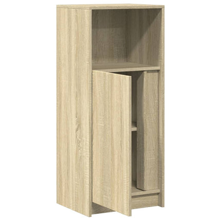 Credenza con LED Rovere Sonoma 42,5x34x100 cm Legno Multistrato