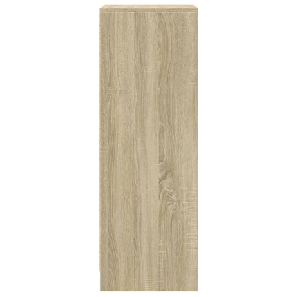 Credenza con LED Rovere Sonoma 42,5x34x100 cm Legno Multistrato