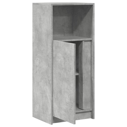 Credenza con LED Grigio Cemento 42,5x34x100cm Legno Multistrato