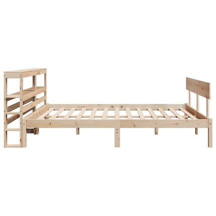 Letto senza Materasso 160x200 cm in Legno Massello di Pino