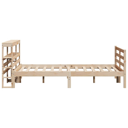 Letto senza Materasso 150x200 cm in Legno Massello di Pino