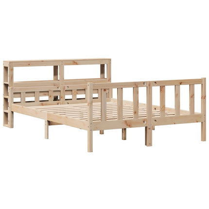 Letto senza Materasso 120x190 cm in Legno Massello di Pino