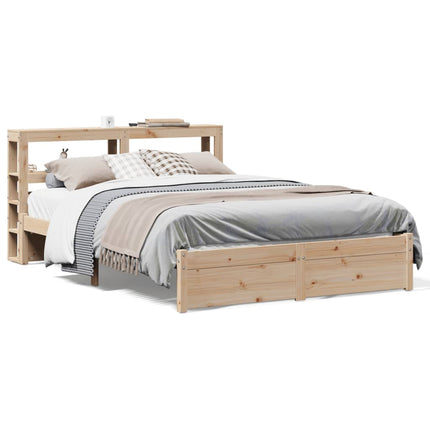 Giroletto con Testiera 120x190 cm in Legno Massello di Pino