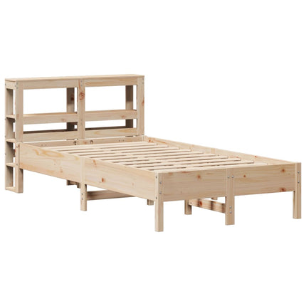 Letto senza Materasso 120x190 cm in Legno Massello di Pino