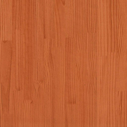 Letto senza Materasso Marrone Cera 90x200 cm Legno di Pino