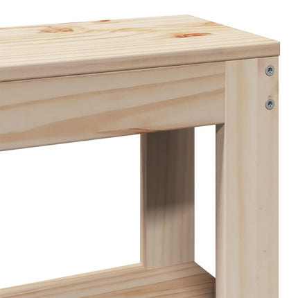 Letto senza Materasso 160x200 cm in Legno Massello di Pino