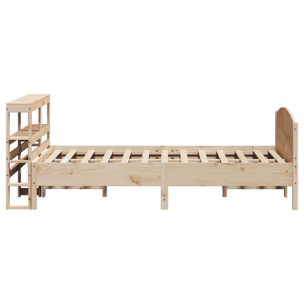 Letto senza Materasso 120x200 cm in Legno Massello di Pino