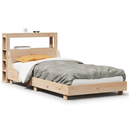 Giroletto senza Materasso 100x200 cm in Legno Massello di Pino