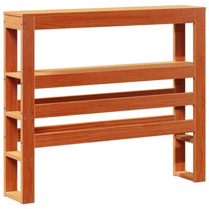 Letto senza Materasso Marrone Cera 75x190 cm in Legno di Pino