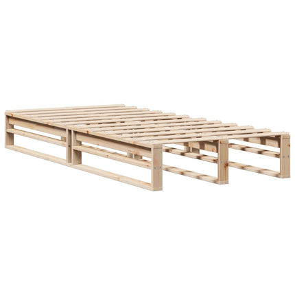 Giroletto senza Materasso 100x200 cm in Legno Massello di Pino