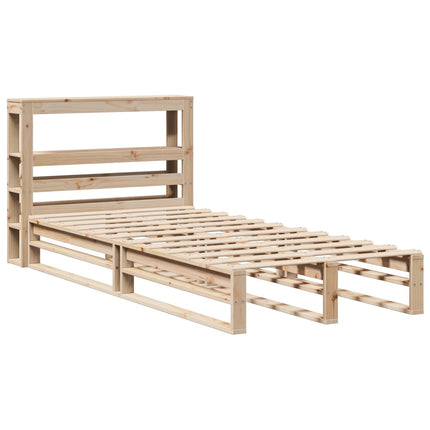 Letto senza Materasso 90x190 cm in Legno Massello di Pino