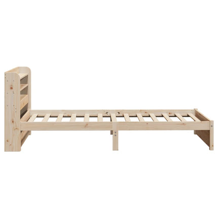 Giroletto con Testiera 100x200 cm Legno Massello di Pino