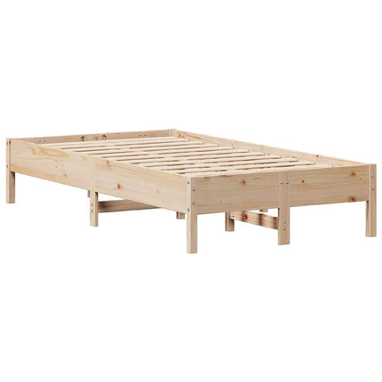 Giroletto senza Materasso 100x200 cm in Legno Massello di Pino