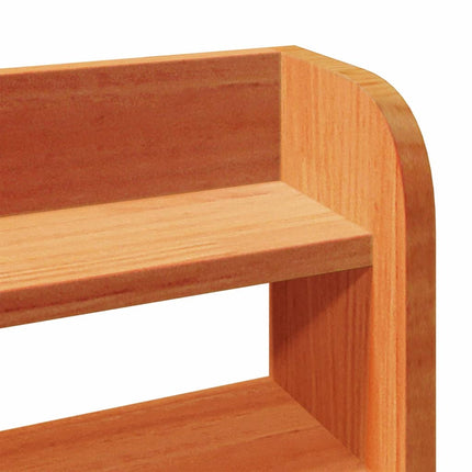 Letto senza Materasso Marrone Cera 150x200 cm in Legno di Pino