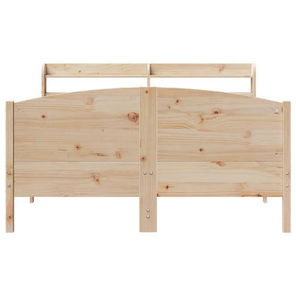 Letto senza Materasso 120x190 cm in Legno Massello di Pino