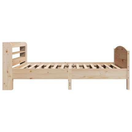 Letto senza Materasso 90x200 cm in Legno Massello di Pino