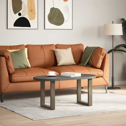 Gambe Tavolino CaffÃƒÂ¨ a U 2 pz 38x(42-43) cm Acciaio