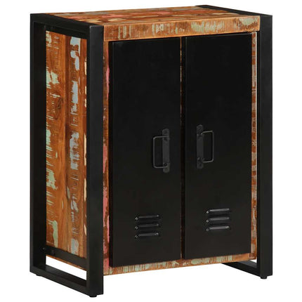 Credenza Multicolore 55x35x70 cm in Legno Massello Recupero