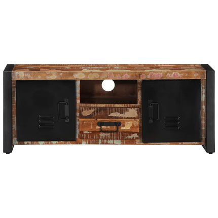 Mobile Porta TV 100x30x40 cm in Legno Massello di Recupero