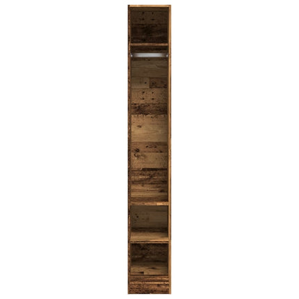 Armadio Legno Antico 30x50x200 cm in Legno Multistrato