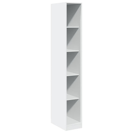Armadio Bianco 30x50x200 cm in Legno Multistrato