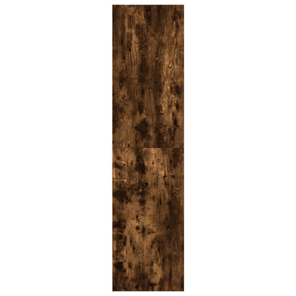 Armadio Rovere Fumo 30x50x200 cm in Legno Multistrato