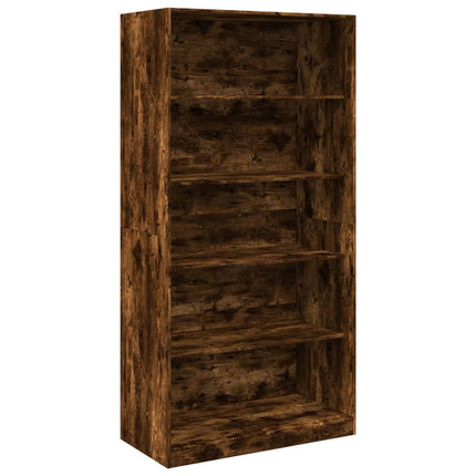 Armadio Rovere Fumo 100x50x200 cm in Legno Multistrato