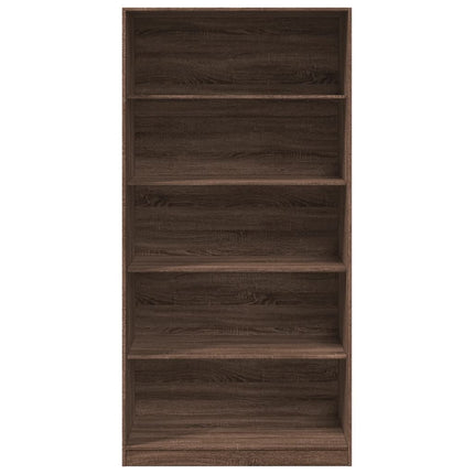 Armadio Rovere Marrone 100x50x200 cm in Legno Multistrato