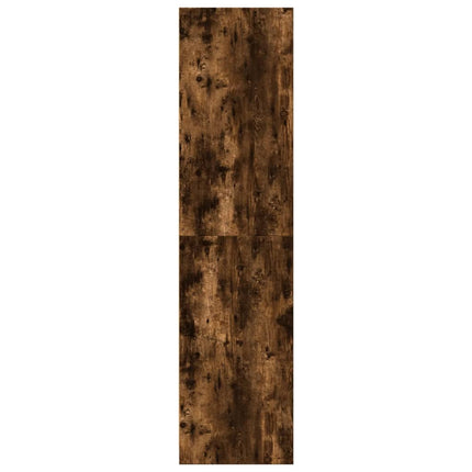 Armadio Rovere Fumo 30x50x200 cm in Legno Multistrato