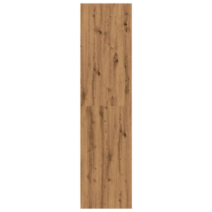 Armadio Rovere Artigianale 30x50x200 cm in Legno Multistrato