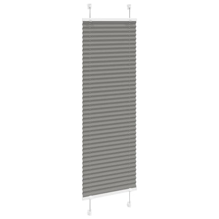 Tenda Plissettata Antracite 40x100 cm Larghezza Tessuto 39,4 cm