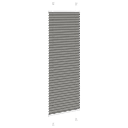 Tenda Plissettata Antracite 50x150 cm Larghezza Tessuto 49,4 cm