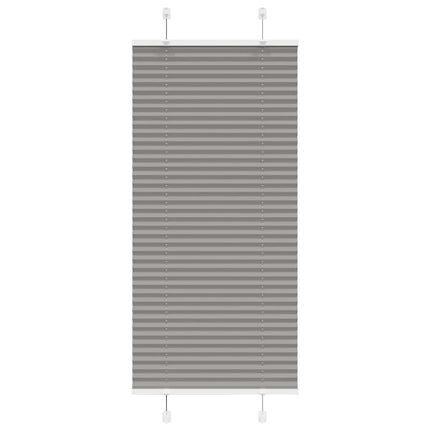 Tenda Plissettata Antracite 55x150 cm Larghezza Tessuto 54,4 cm