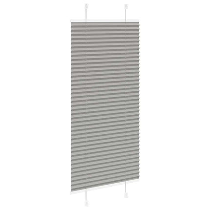 Tenda Plissettata Antracite 65x150 cm Larghezza Tessuto 64,4 cm