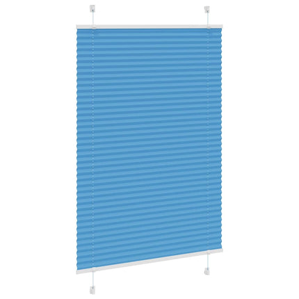 Tenda Plissettata Blu 90x100 cm Larghezza Tessuto 89,4 cm
