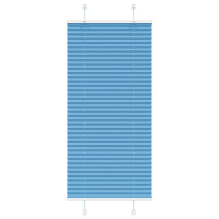 Tenda Plissettata Blu 60x150 cm Larghezza Tessuto 59,4 cm