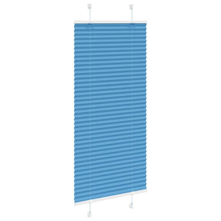 Tenda Plissettata Blu 60x150 cm Larghezza Tessuto 59,4 cm