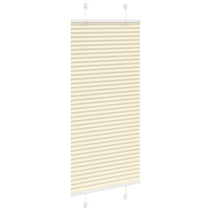 Tenda Plissettata Crema 60x100 cm Larghezza Tessuto 59,4 cm