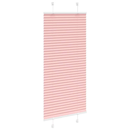 Tenda Plissettata Rosa 55x100 cm Larghezza Tessuto 54,4 cm