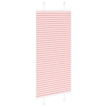 Tenda Plissettata Rosa 55x100 cm Larghezza Tessuto 54,4 cm