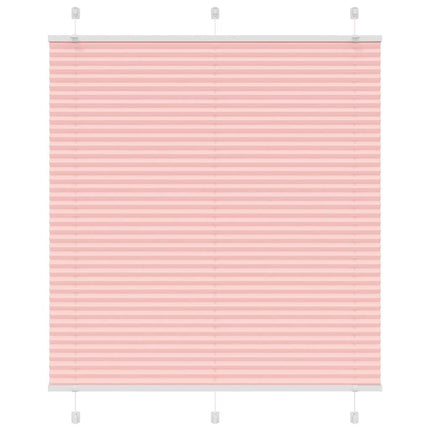 Tenda Plissettata Rosa 115x100 cm Larghezza Tessuto 114,4 cm