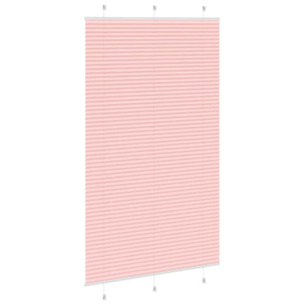 Tenda Plissettata Rosa 115x200 cm Larghezza Tessuto 114,4 cm