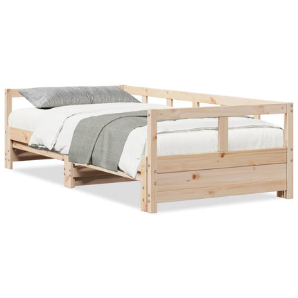Dormeuse senza Materasso 80x200 cm in Legno Massello di Pino