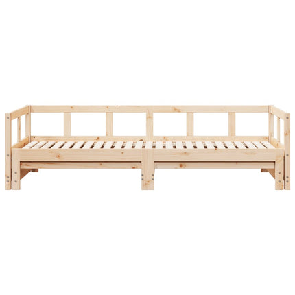 Dormeuse senza Materasso 90x190 cm in Legno Massello di Pino