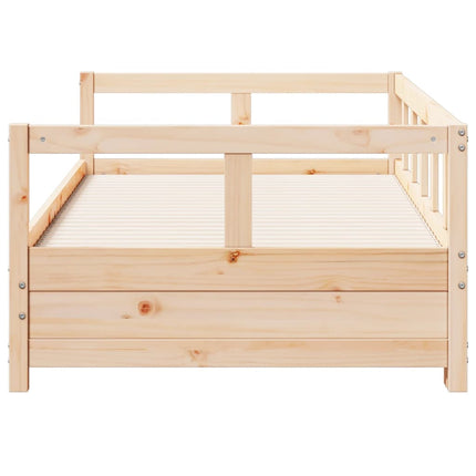 Dormeuse senza Materasso 90x190 cm in Legno Massello di Pino