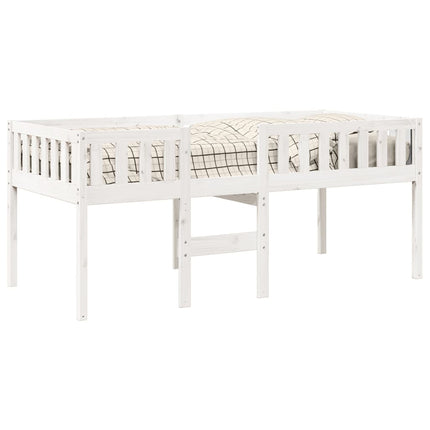 Letto per Bambini senza Materasso Bianco 90x200cm Massello Pino