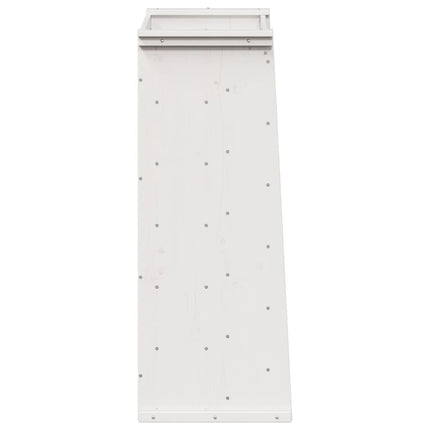 Fioriera per Erbe 6 Ripiani Bianca 69x40x101,5cm Massello Pino