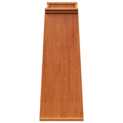 Fioriera Erbe 6 Ripiani Marrone Cera 69x40x101,5cm Legno Pino