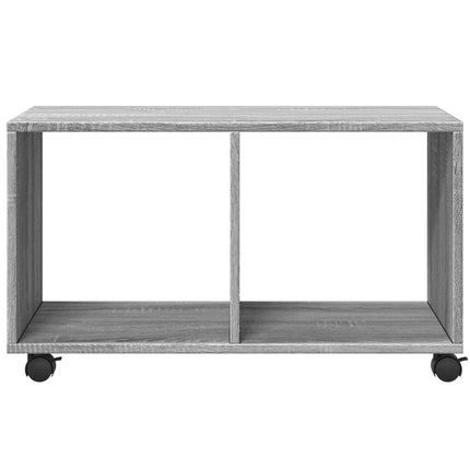 Mobiletto con Ruote Grigio Sonoma 72x33x42,5 cm in Truciolato